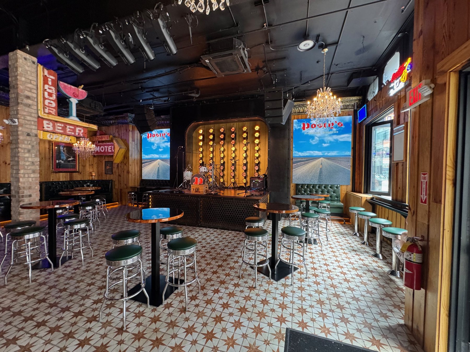 Posty's — Post Malone's bar and music venue, built by CCS Construction